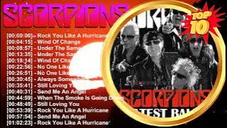 Top 10 Rock Songs – Scorpions – Rock You Like a Hurricane – Greatest Hits – Full Album Complete