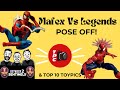 It’s a Pose Off night! Mafex vs Maximum Spider-Man