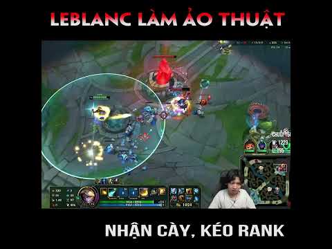 LEBLANC NÀY LÀM ẢO THUẬT HOA MẮT QUÁ 🔥 EZREAL MONTAGE 🔥 🔥LOL 🔥 SOLOKILL #SHORTS