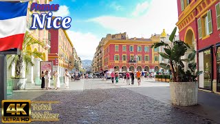 Captivating Nice: A 4K Walking Tour through Historic Streets of French Riviera City