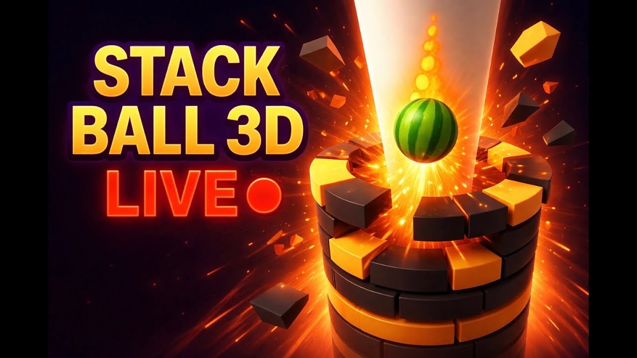 🚀 STACK BALL 3D LEVELS DESTROYED 