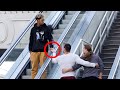 TOUCHING HANDS ON THE ESCALATOR MAN EDITION!!