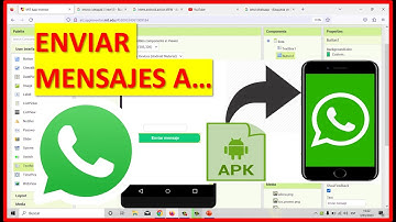 Como enviar mensajes a whatsapp desde app inventor