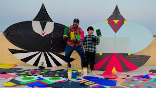 Ali ko itni sari kites or dorain mil gai 😱 || Hmm ny Basant manai 😱 || largest kite 🪁 urai 😳 ||