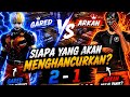 GARED VS ARKAN 🔥 MATCH PALING PANAS!!