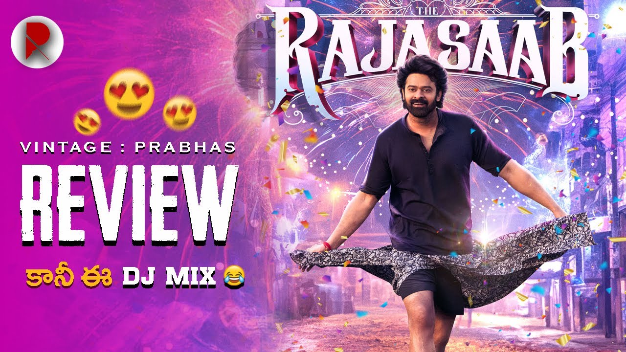 Saf Raja The Raja Saab ♥️🔥 : First Look Review : Prabhas : RatpacCheck : The ...