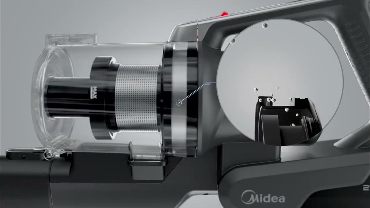 Midea Bendable Cordless Vacuum P7, Versatility Clean Expert. - YouTube