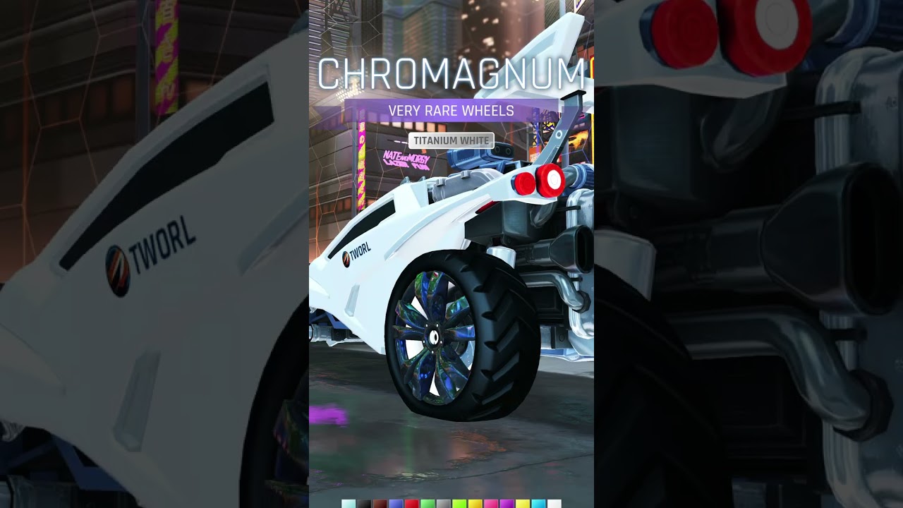 All Painted Wheels 'CHROMAGNUM' Rocket League