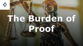 The Burden of Proof | Criminal Law