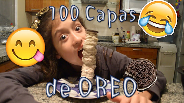 100 Capas de crema de galleta - Oreo