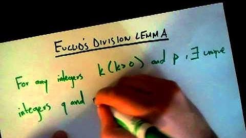 Number Theory - Euclid