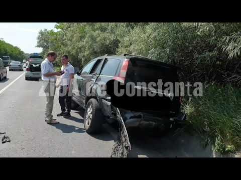 Accident rutier la intrare în Eforie Nord. Fratele lui Traian Băsescu, implicat