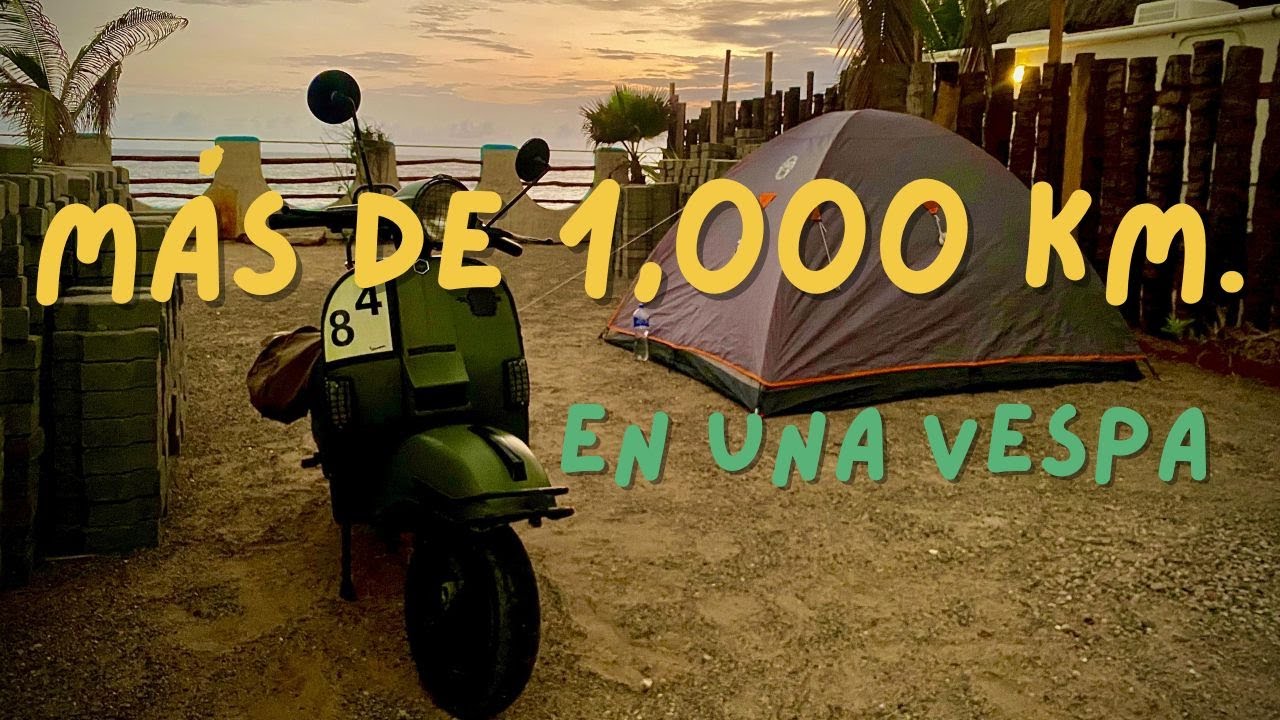 ¡Más de mil kilómetros en vespa! 🛵 💨