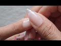 How to use solid nail glue  nail extension easy and fast  diy