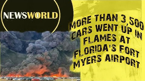 Fire on FLORIDA Airport