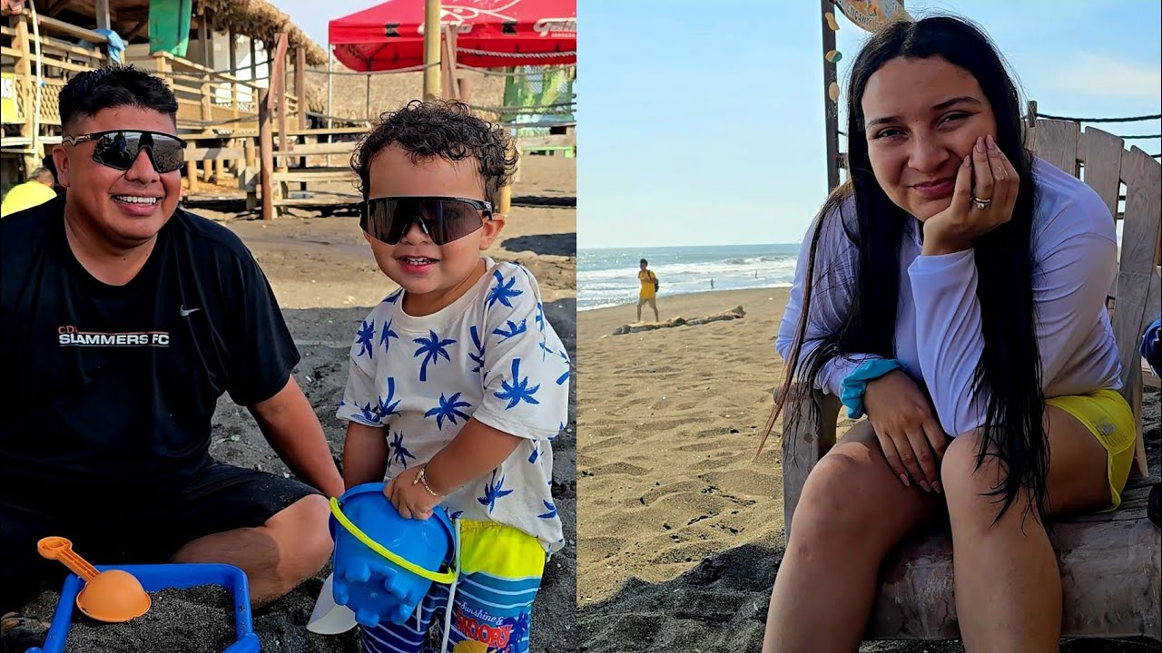 Un dia en La Playa Con Nuestro Hijo, ¡Salidita En Familia!