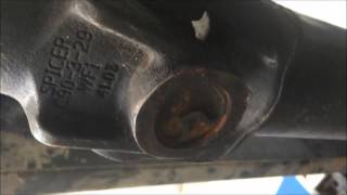 Measuring Driveshaft Angles