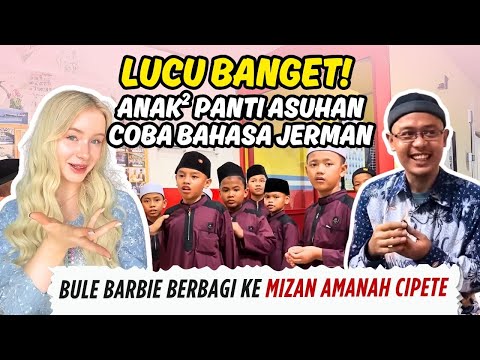 BULE BARBIE DONASI KE PANTI ASUHAN | Makan dan Bagi-Bagi Hadiah
