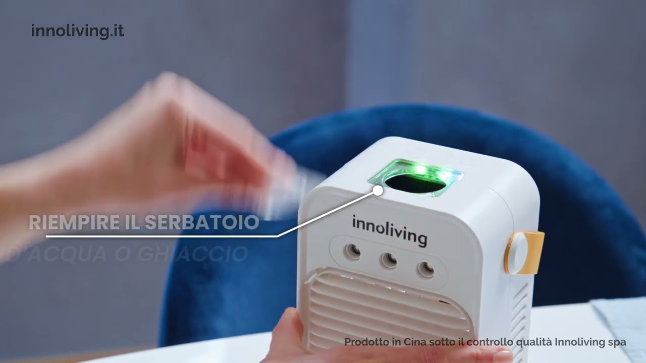 Raffrescatore D'Aria Portatile 3-in-1 – Mini Condizionatore USB, Ventilatore