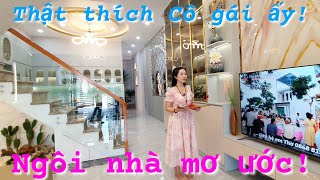 Siêu phẩm nhà mới xây tặng full nội thất có sân ô tô vườn cây kiểng của em Thơ ở Cát Tường Phú Sinh