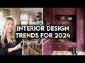 Top 10 interior design  home decor trends for 2024