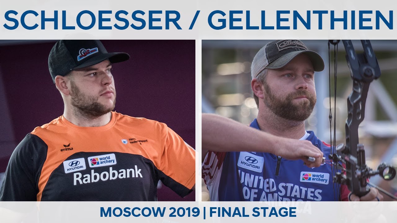 Download Mike Schloesser v Braden Gellenthien – compound men gold | Moscow 2019 World Cup Final