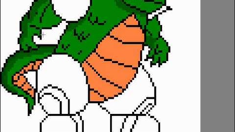 Pixel Art: Speed Draw MS Paint