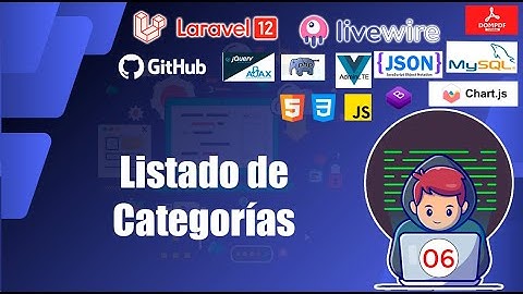 06 📋 Listado de Categorías con Eloquent | Sistema de Inventario PHP Laravel MySQL