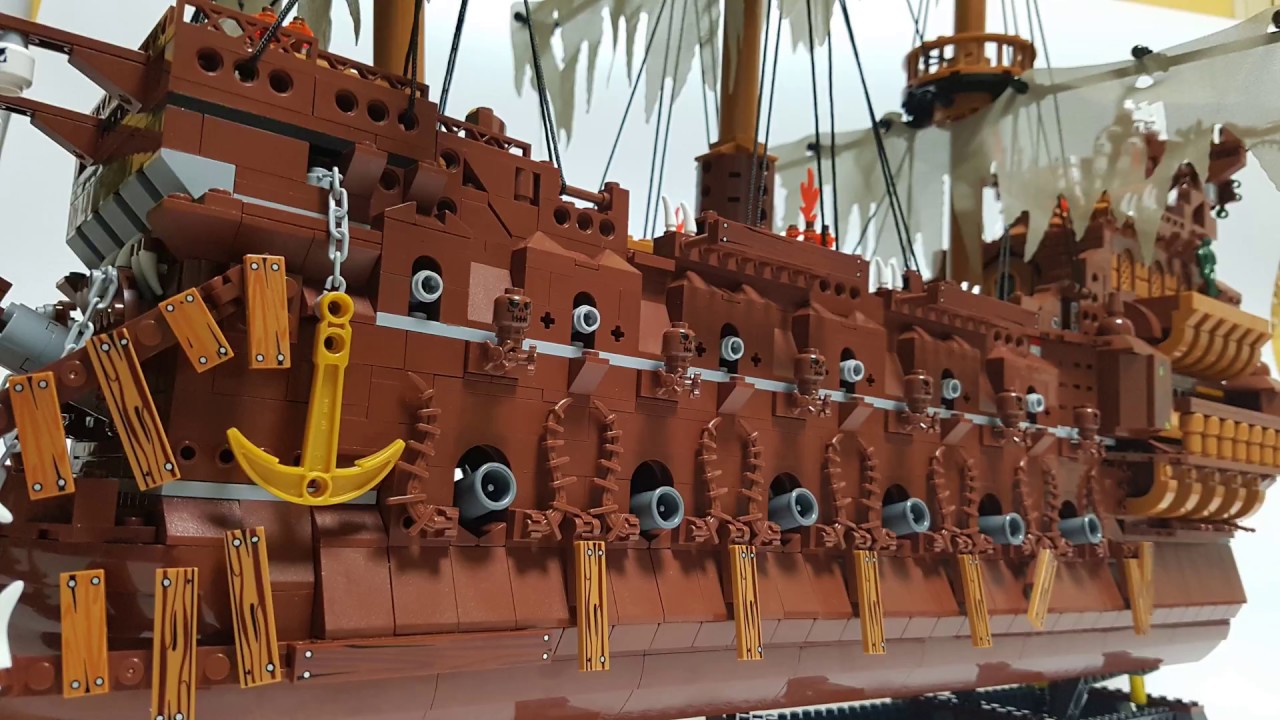 lego pirates of the caribbean flying dutchman