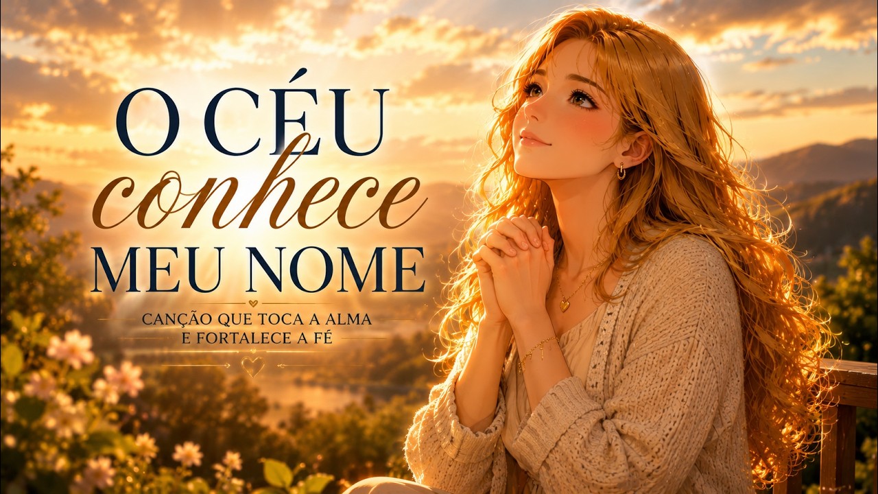 O Céu Conhece Meu Nome 🙏 | Linda Canção de Adoração Sobre o Amor de Deus | Música Gospel Worship