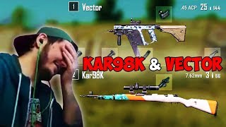 БУЛС КОНСУЛЬТАНТ / VECTOR + KAR98K (BULLSEYE PUBG STREAM MOMENTS)