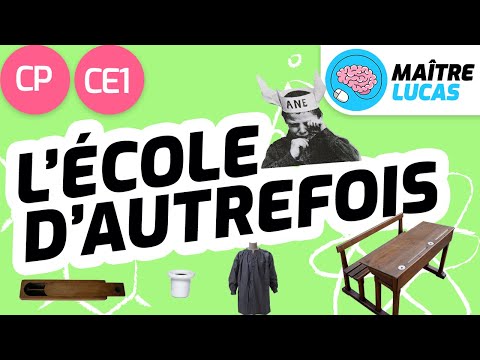 L'école d'autrefois CP - CE1 - Cycle 2 - Questionner le monde - Se repérer dans le temps