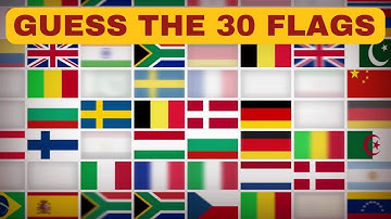 Can You Name 30 Flags in 5 Seconds? (HARD) [Flag Quiz]