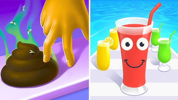 Crushy Fingers Vs Juice Run | Ultimate Walkthrough | Episode - 183