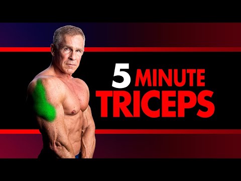 Video: Hoe Triceps Te Bouwen Zonder Fitnessapparaten