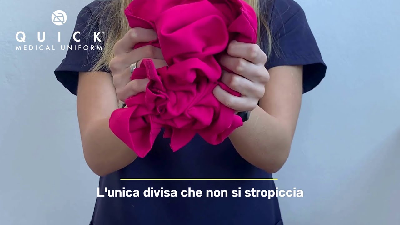 Divise sanitarie Quick Medical Uniform - l'originale NO stiro - YouTube