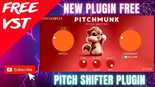 NEW 𝐅𝐑𝐄𝐄 Pitch Shifter &quot;Pitchmunk&quot;💥Best Free Plugin 2024