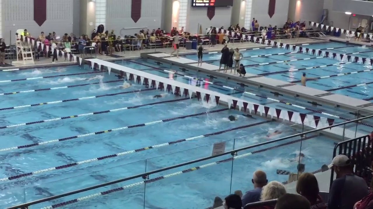 OSSAA 2017-2018 Eastern Regionals Swim Meet - 6A Prelims - Girls 50 ...