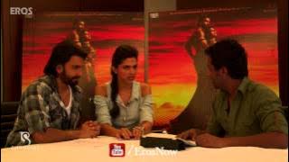 Shooting Ang Laga De with Deepika Padukone & Ranveer Singh - Goliyon Ki Raasleela Ram-leela