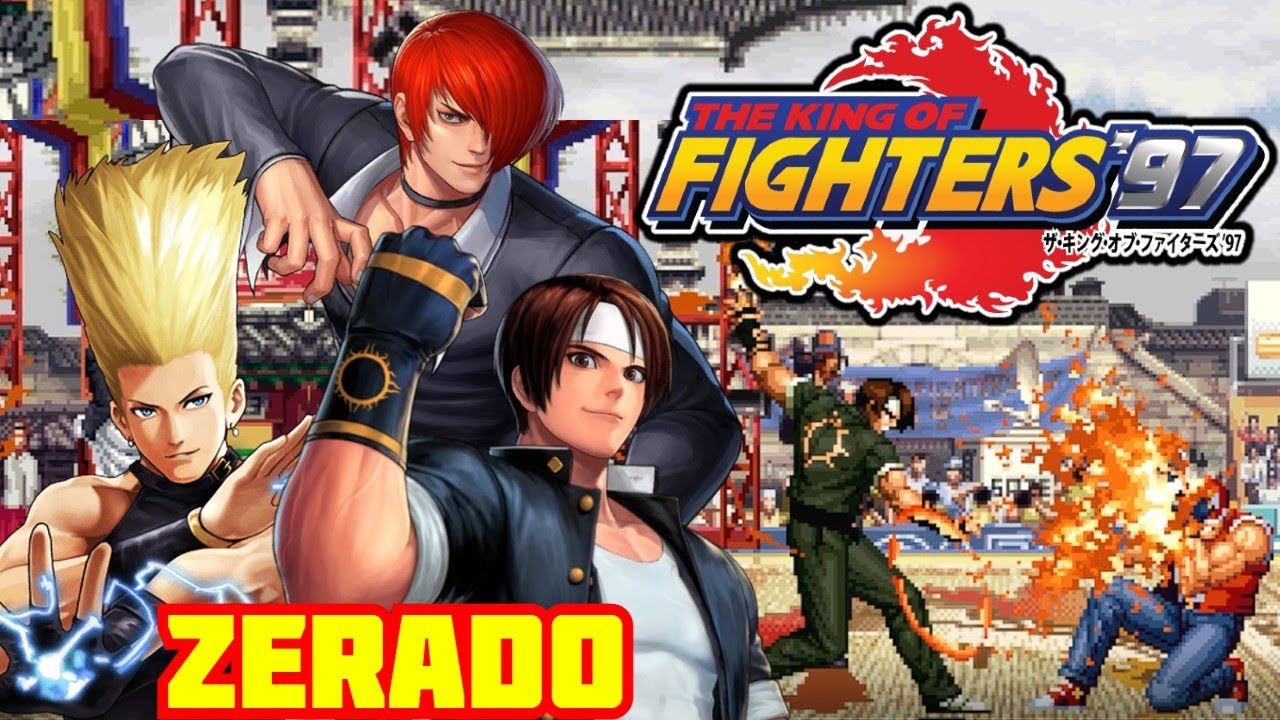 Pôsteres clássicos do King of Fighters, coleção de personagens