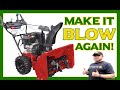 Snowblower Auger Belt Replacement - Toro Power Max OXE 826 Step By Step Video With Donyboy73