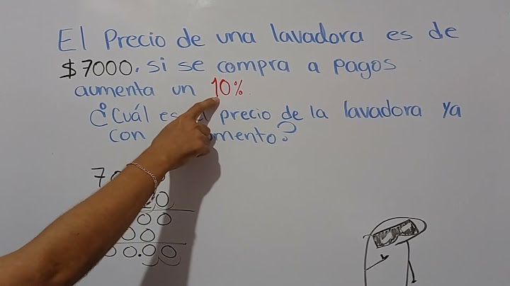 Porcentajes, aumento del precio de un artículo.