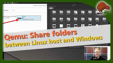 Qemu: Data Exchange Between Windows and Linux - Share Folders