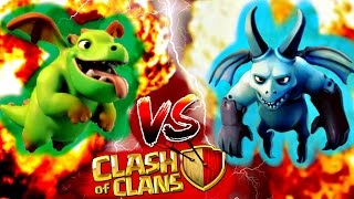 BABY DRAGON VS MINION/Clash of Clans Polska/3STARS/TH6