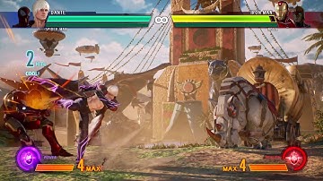 MARVEL VS. CAPCOM: training mode