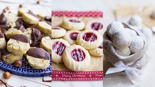 Easy Shortbread Butter Cookies (One Recipe THREE Ways)  Hot Chocolate Hits
