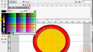 How to make an analog clock using Flash (Pashto)-Part-1