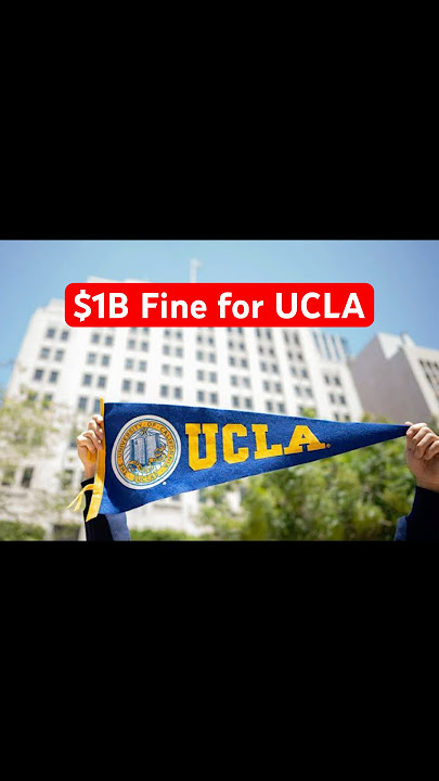 Trump Demands $1B from UCLA #UCLA  #TrumpNews  #YouTubeShorts