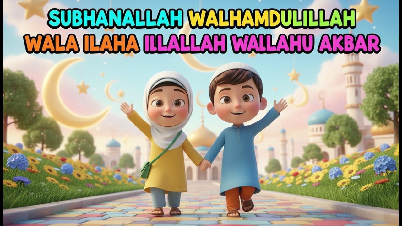 Subhanallah Walhamdulillah Wala Ilaha Illallah Wallahu Akbar | Lagu Anak Islami | JIBI INDONESIA