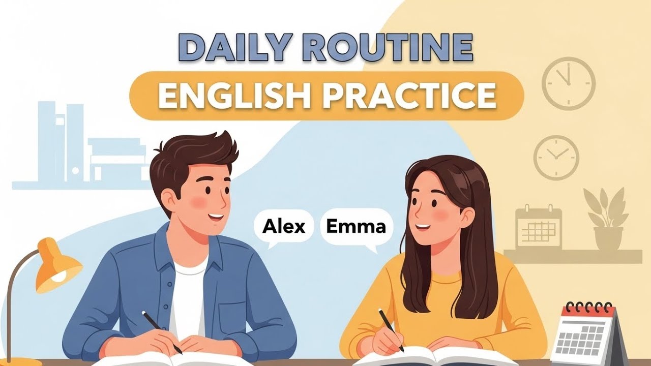 Daily Routine English for Beginners (A1) | Talk About Your Day | English Podcast